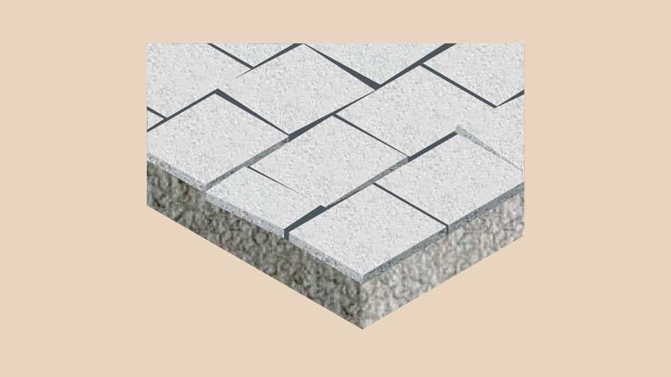 Installing stone setts, paving and block paviours