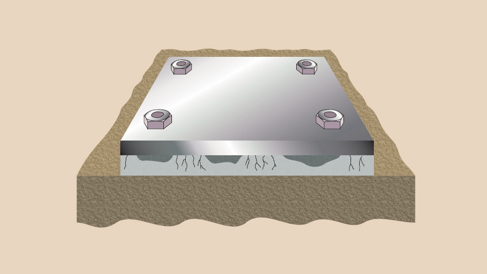 Grouting Steel Baseplates
