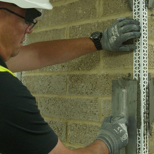 Render profile beads with scraped finished renders er UK