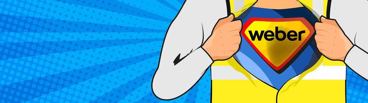 Get a superhero grip with weberend bead adhesive