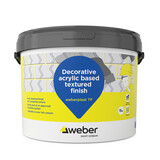 weberplast TF — acrylic render mix for external walls