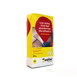 weberset thick bed — thick bed powder tile adhesive