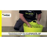 Ultra-flexible (S2) weberset pro lite - rapid with Low Dust Technology™ — Weber Tile Fixing Products Thumbnail