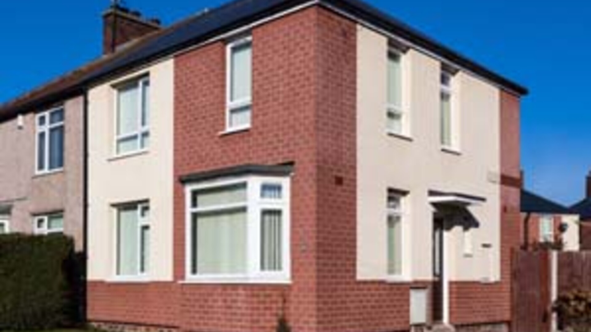 EWI renderbrick house EWI renderbrick house
