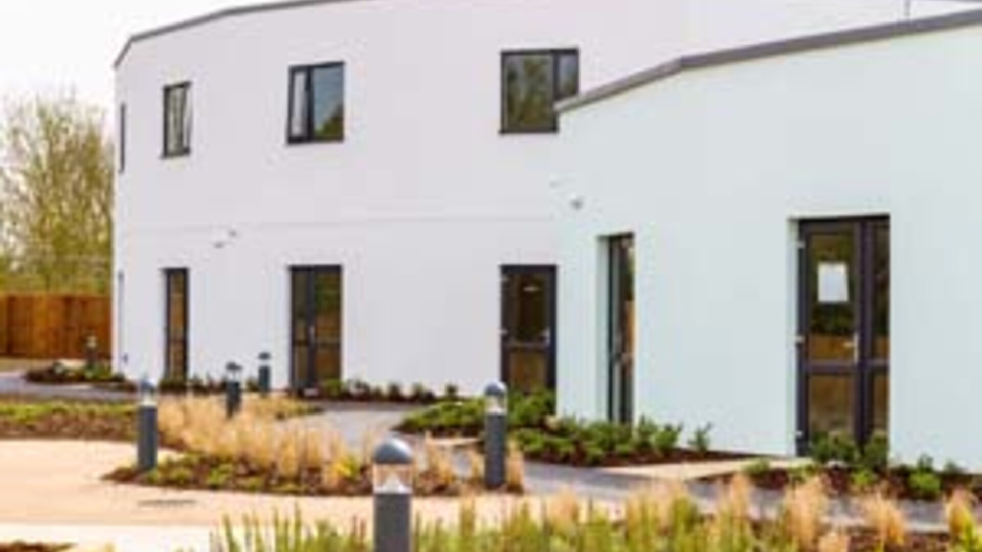 Care centre with Weber render system Care centre with Weber render system