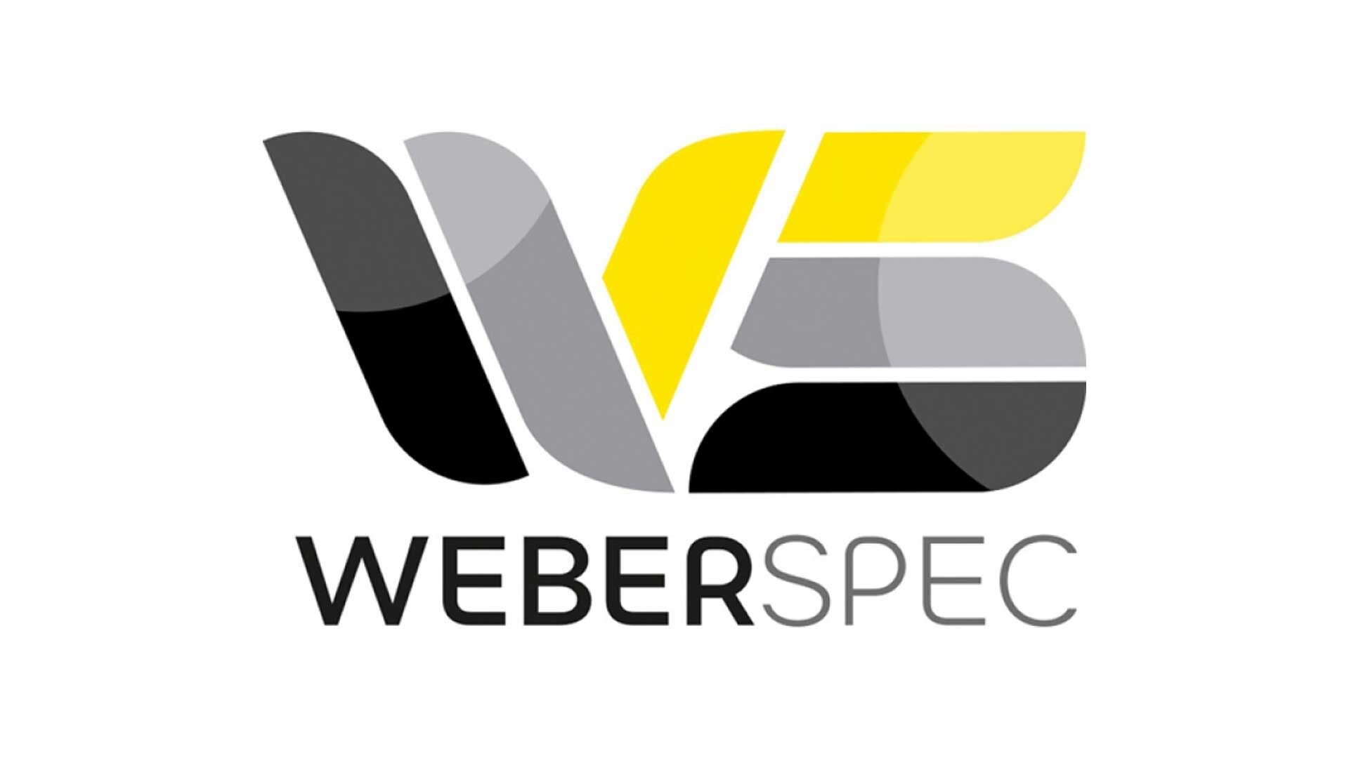 WeberSpec logo – tiling spec tool from Saint-Gobain Weber WeberSpec logo – tiling spec tool from Saint-Gobain Weber