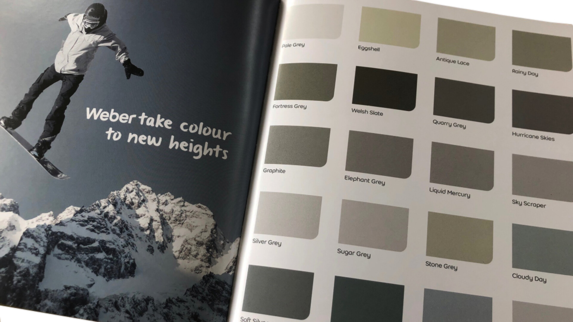 How many shades of grey? Weber UK