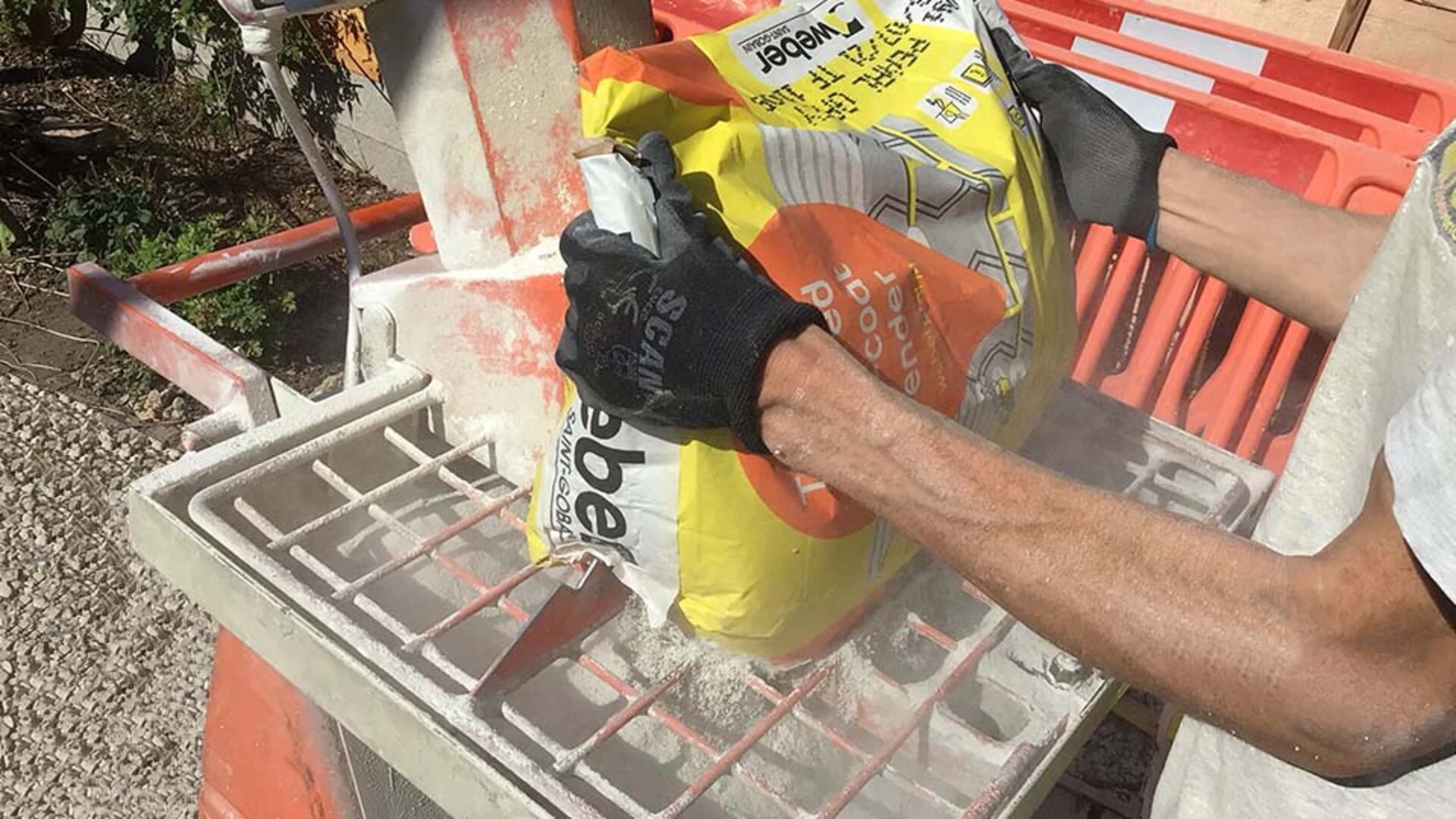 weberpral M being pumped