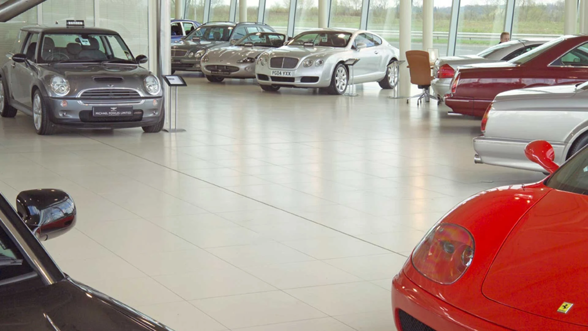 Michael Powles Ltd Bentley Showroom