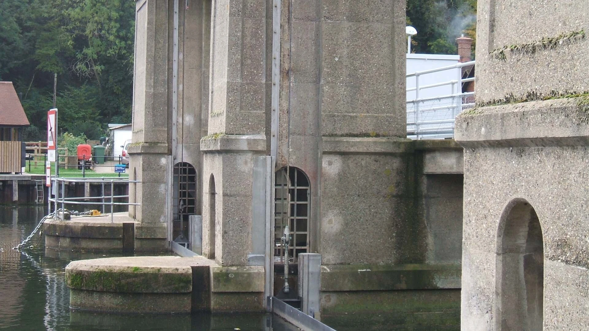 Allington Sluice Lock Gate, River Medway, Kent