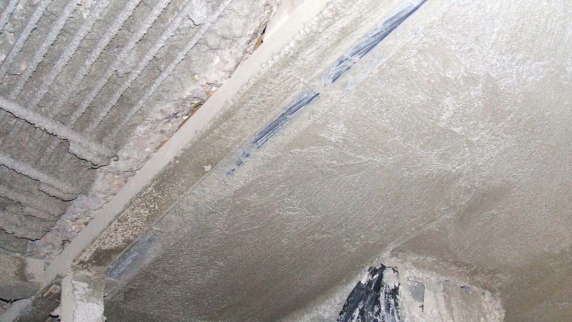 Deansbrook Viaduct M1 Motorway after repair