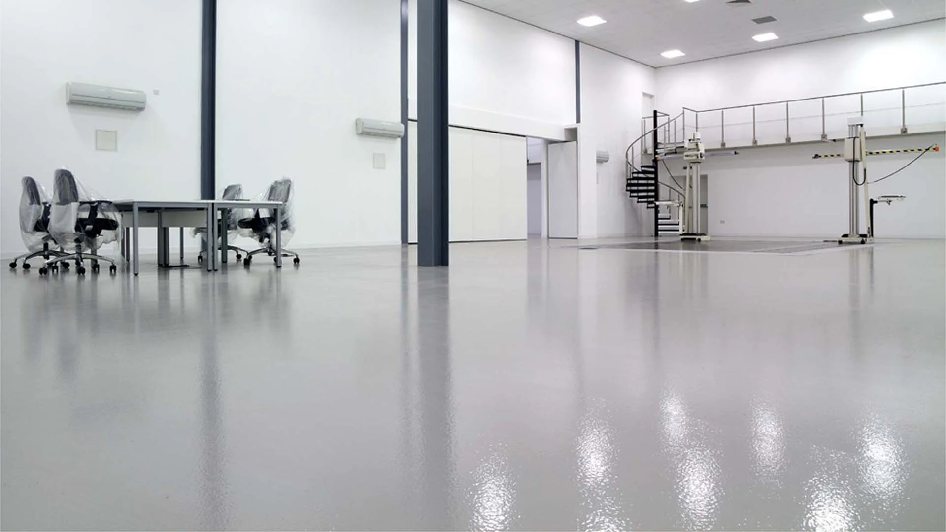 weberfloor screeds used at Envisage facility