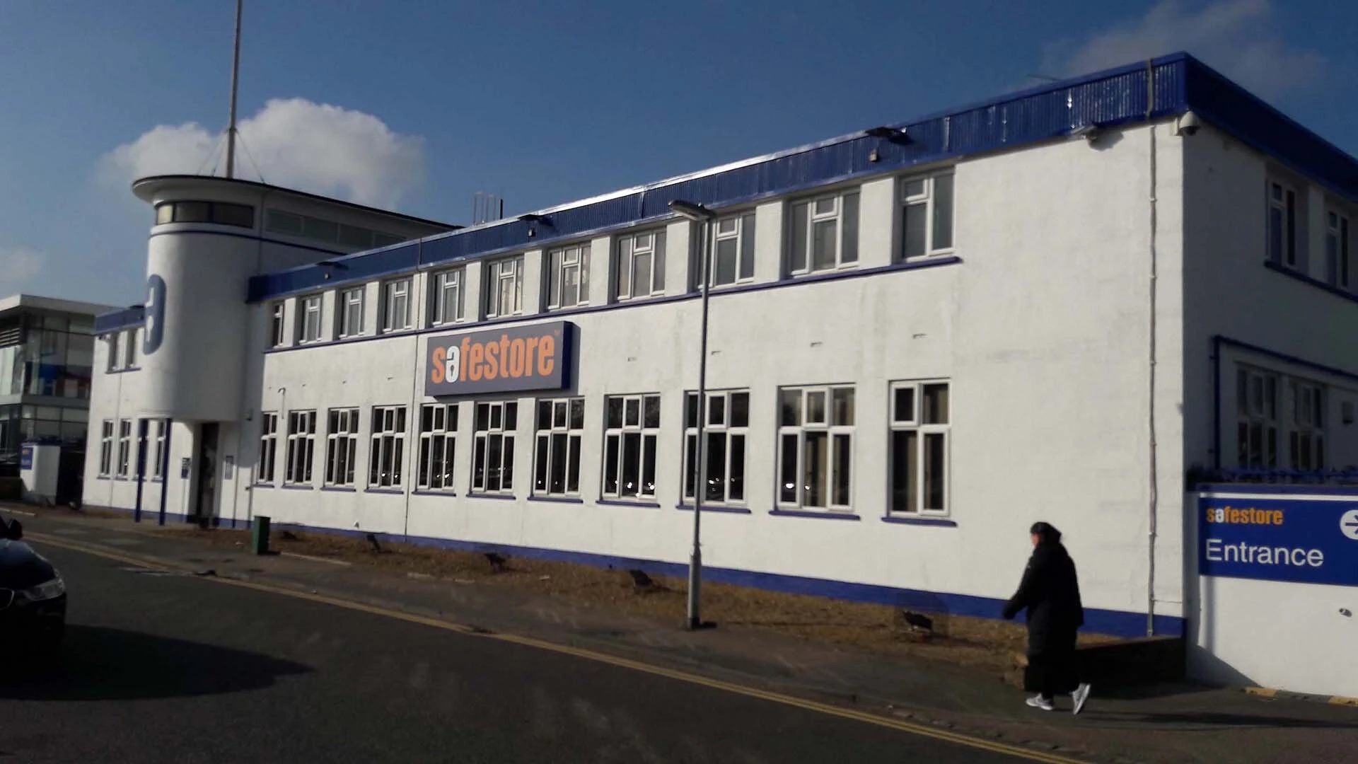 webercem concrete repair system specified for Safestore, Borehamwood