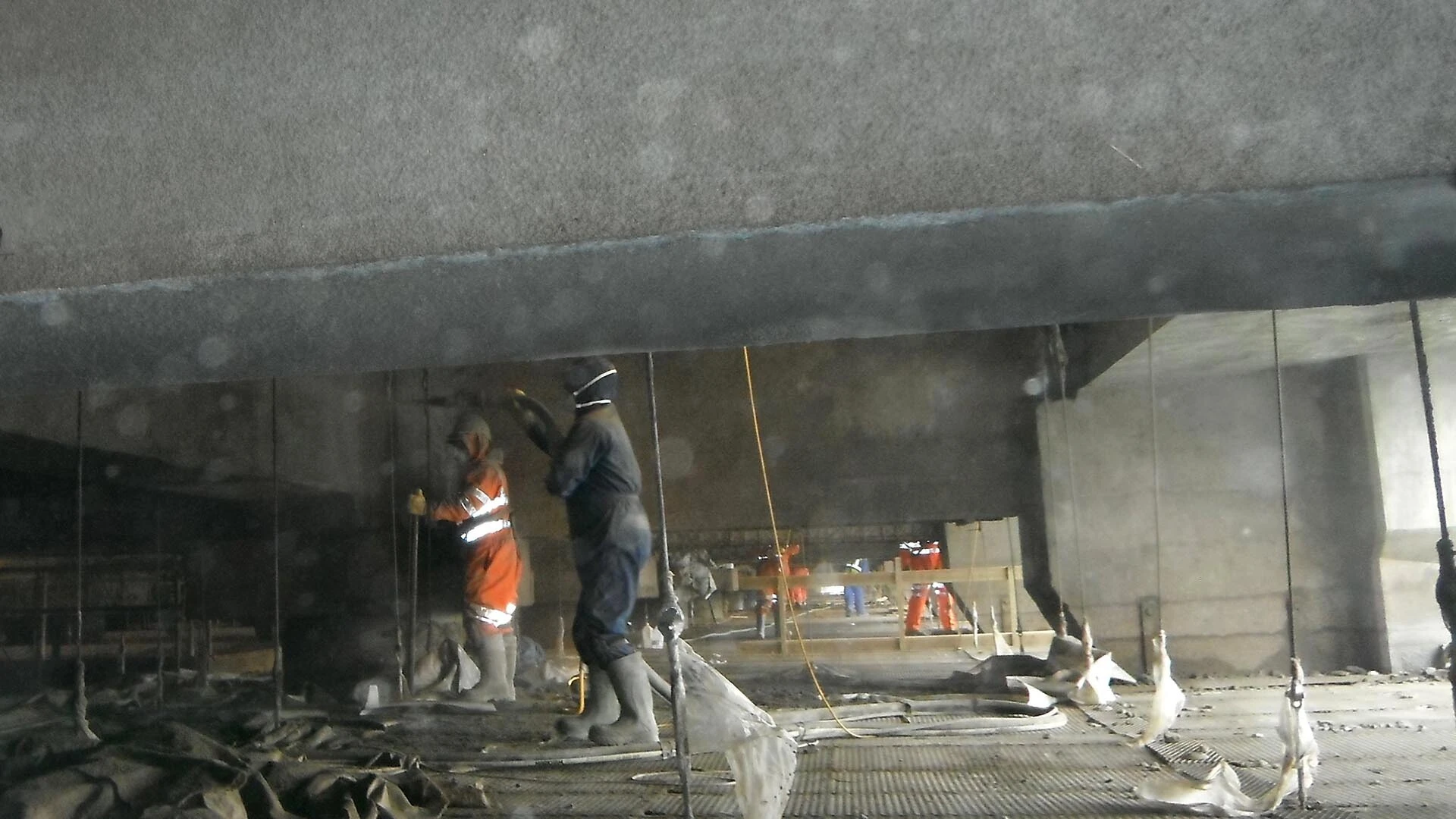 Concrete repair at Teesport Jetty
