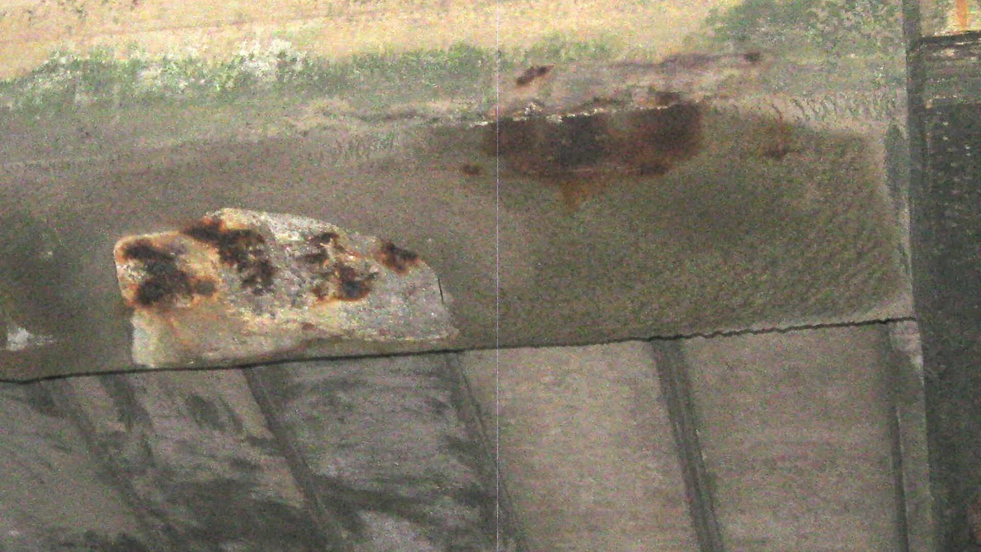 Teesport Jetty before concrete repair