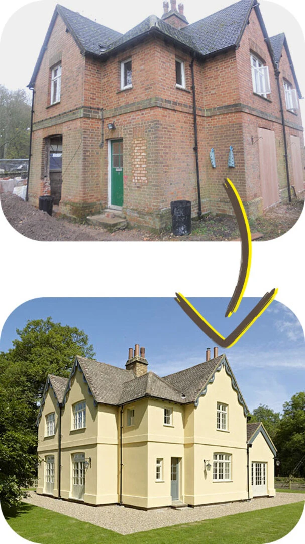 Before & After EWI – Essendon Lodge