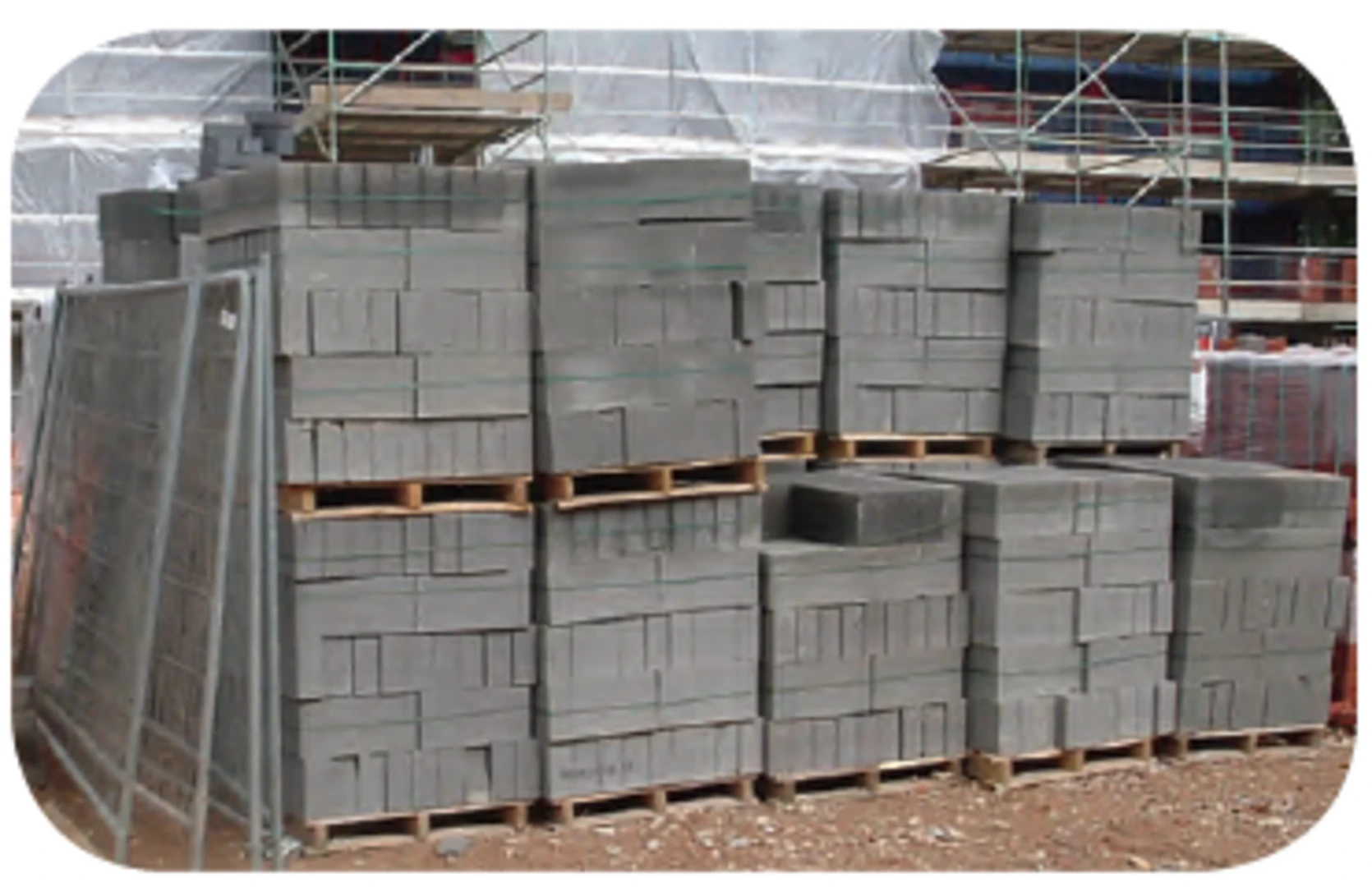 Storage of blockwork