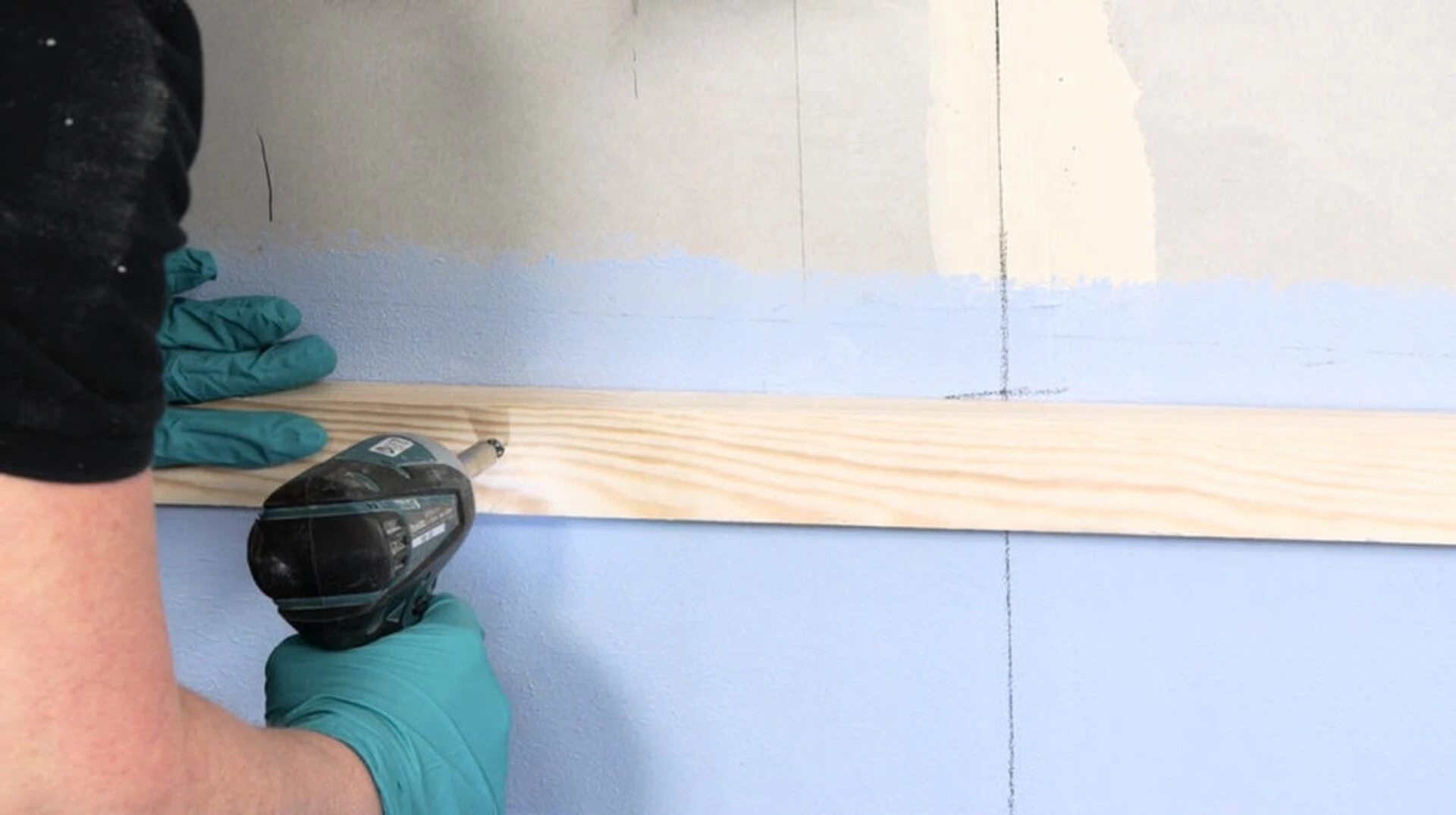 Install temporary baton