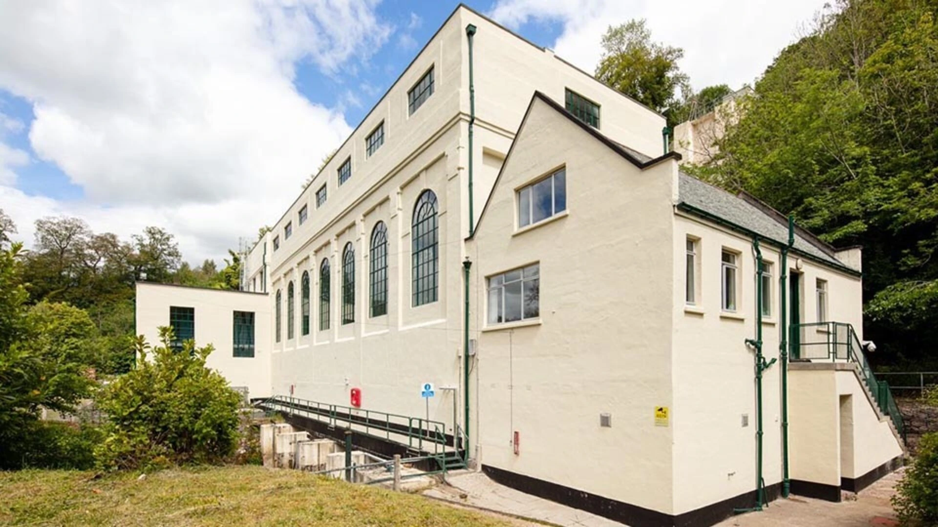 Stonebyres Hydro Electric Power Station with webersil P
