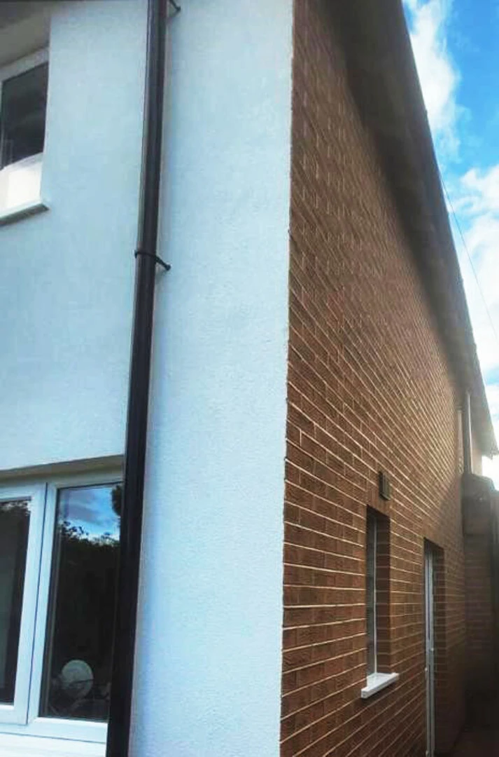 weberwall brick and weberplast TF on EWI