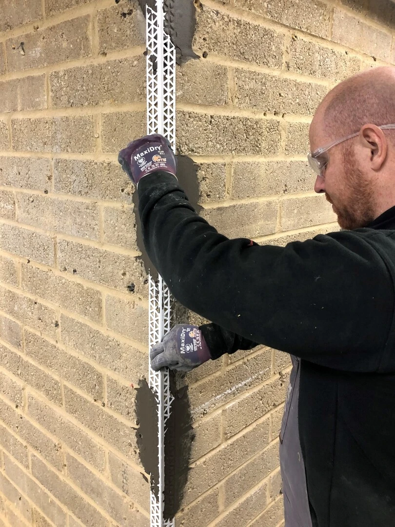 Applying beads with weberend bead adhesive