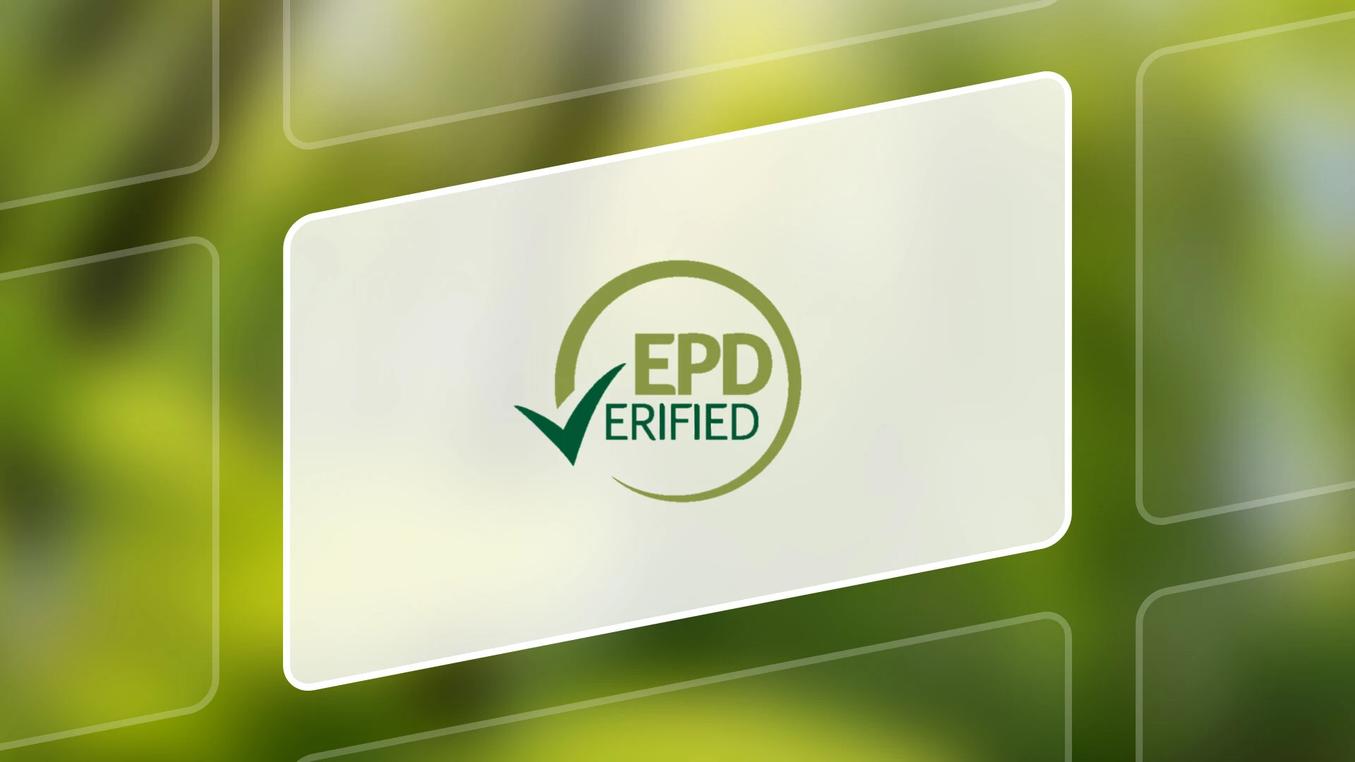 EPD verified