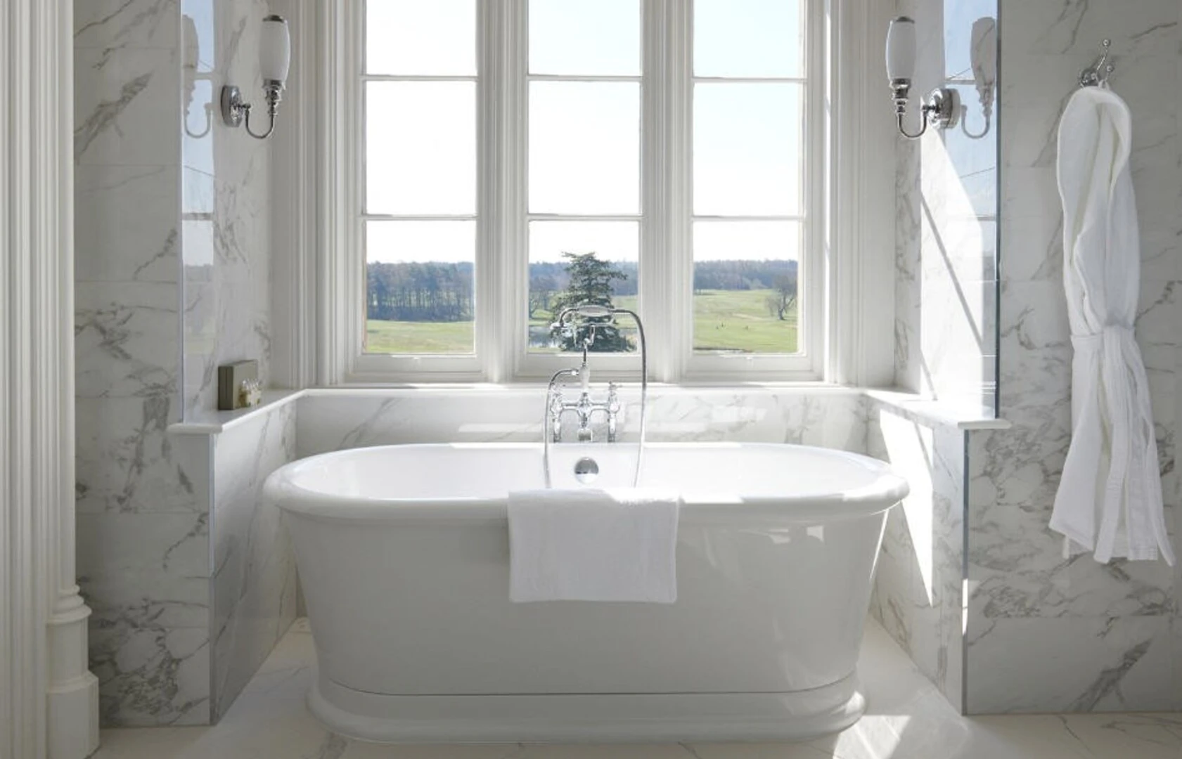 Matfen Hall Hotel Bathroom