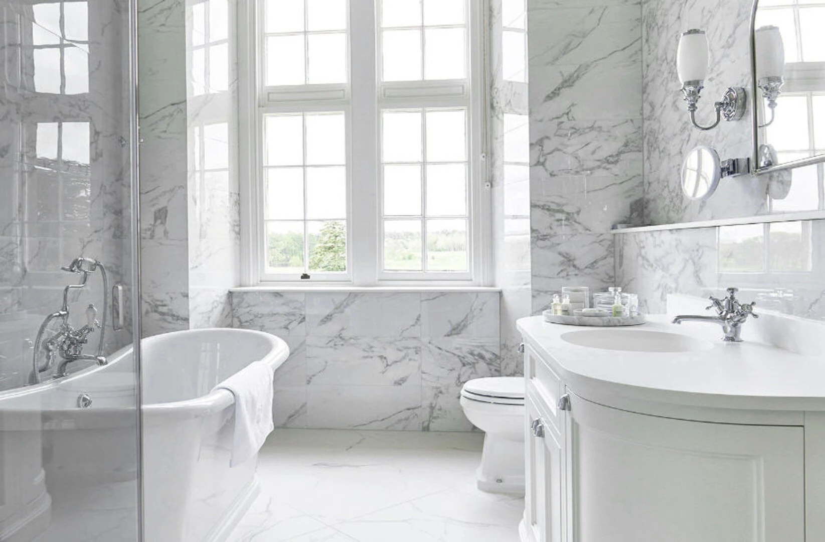 Matfen Hall Hotel Bathroom