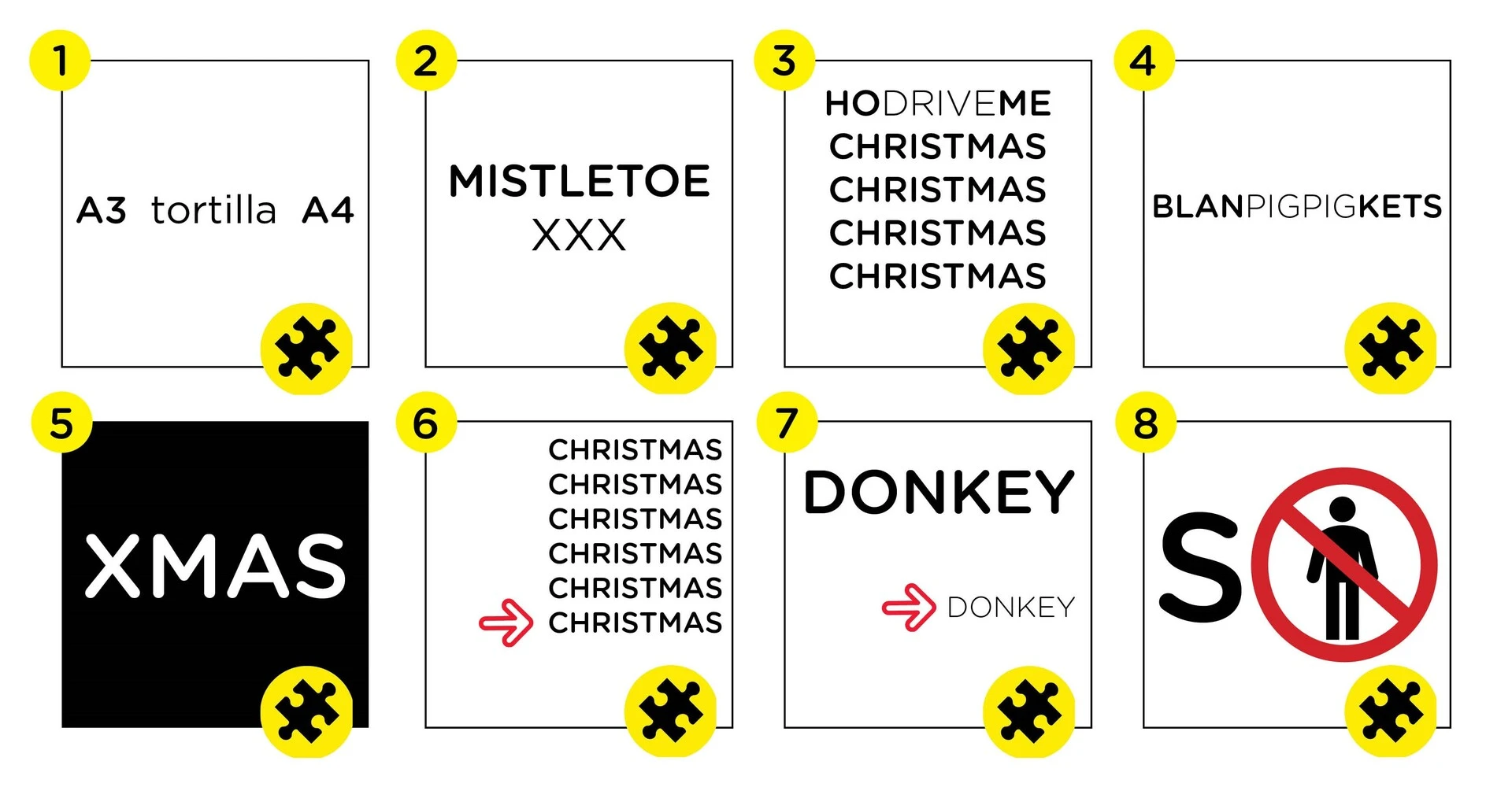 Christmas Quiz 2024 - Dingbats
