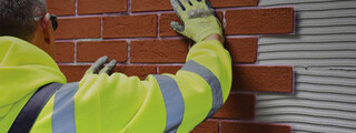 Introducing weberwall brick, our lightweight, fast-fix, brick-effect finish! Introducing weberwall brick, our lightweight, fast-fix, brick-effect finish!