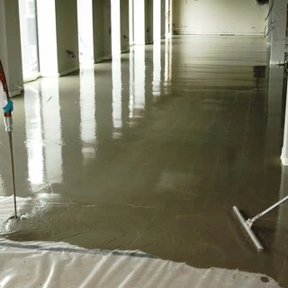 weberfloor screeds used in extensive Weber HQ refurb