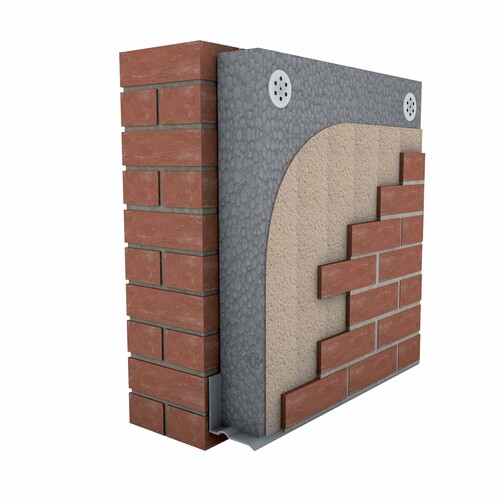 webertherm XB External wall insulation with brick slips er UK