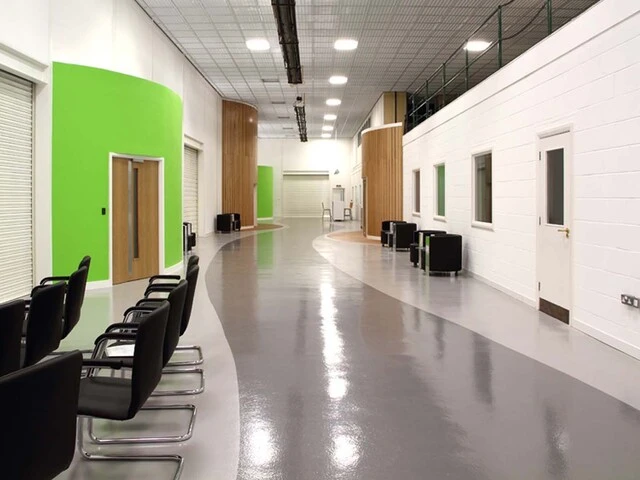 Weber floor screeds used in new facility for Envisage group