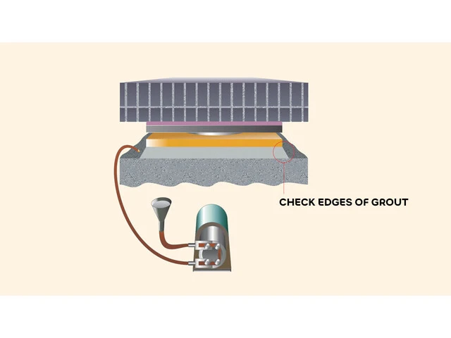 Correct grout selection and application