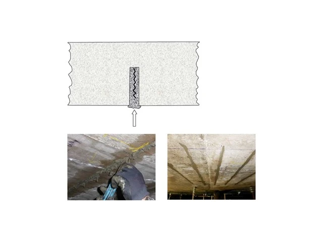 Step 4 encapsulation of ribbon anodes