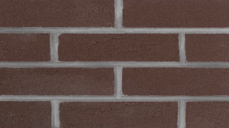 Rustic Brown brick with Grey pointing mortar