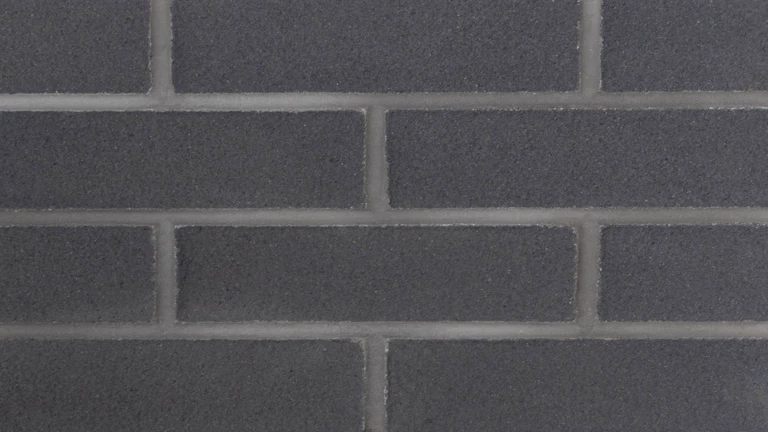 Sanded Slate brick with Grey pointing mortar