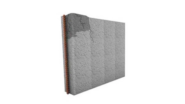 Corroded rebar affects concrete cover