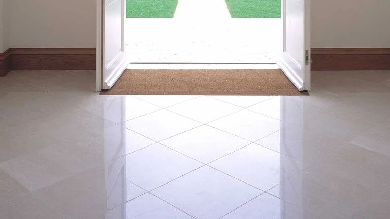 Tiled floor with Weber tiling products – Park House, Windlesham