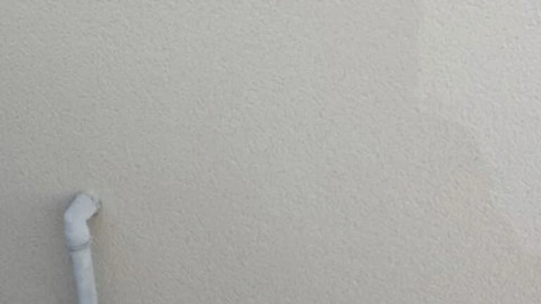 Inconsistent colour render monocouche