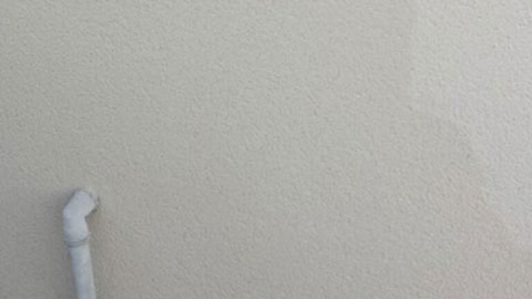 Inconsistent colour render monocouche