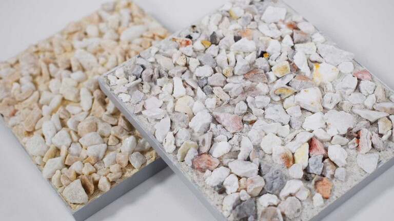 Topcoat renders with decorative aggregates Topcoat renders with decorative aggregates
