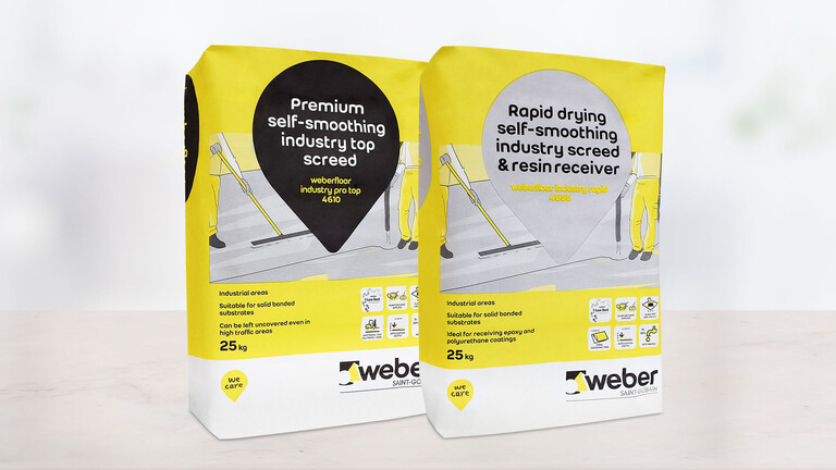 Industrial topping screeds with Low Dust Technology™ Industrial topping screeds with Low Dust Technology™