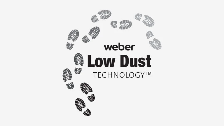Low Dust Technology™ from Weber