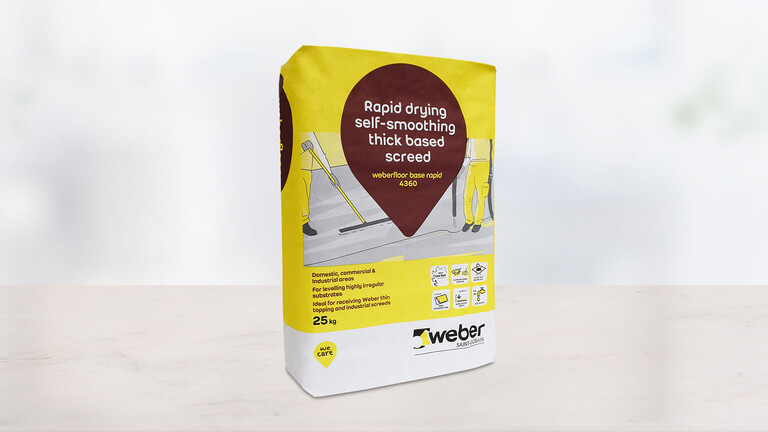 Thick base screeds with Low Dust Technology™ Thick base screeds with Low Dust Technology™