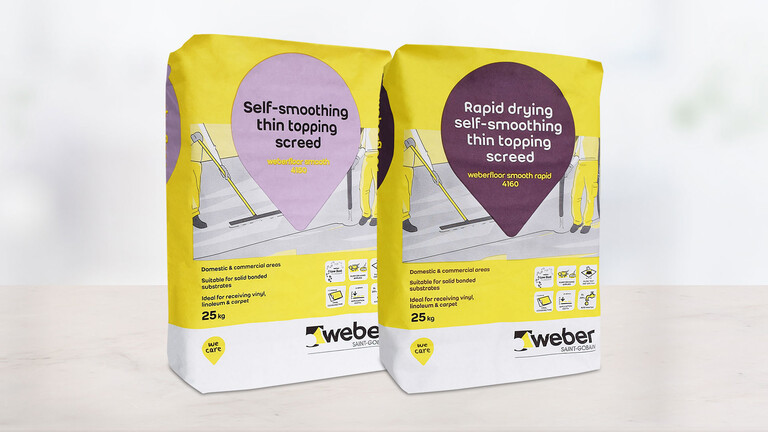 Thin topping screeds with Low Dust Technology™ Thin topping screeds with Low Dust Technology™