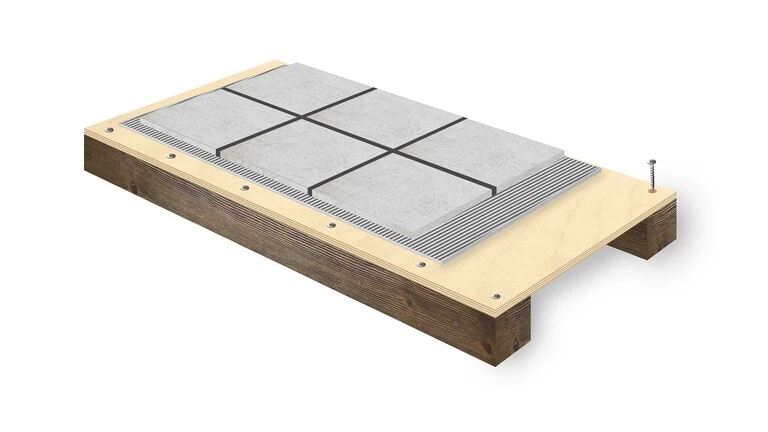 Tiling directly onto plywood