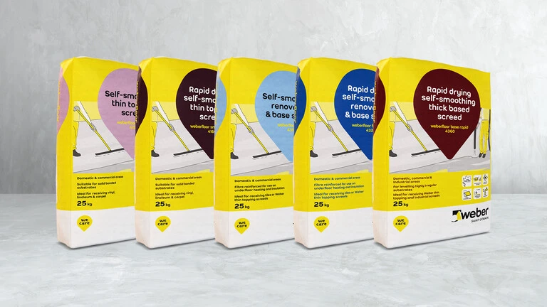 Commercial floor screeds from Saint-Gobain Weber UK & Ireland