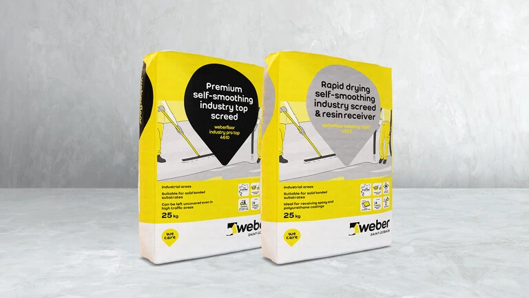 Industrial floor screeds from Saint-Gobain Weber UK & Ireland