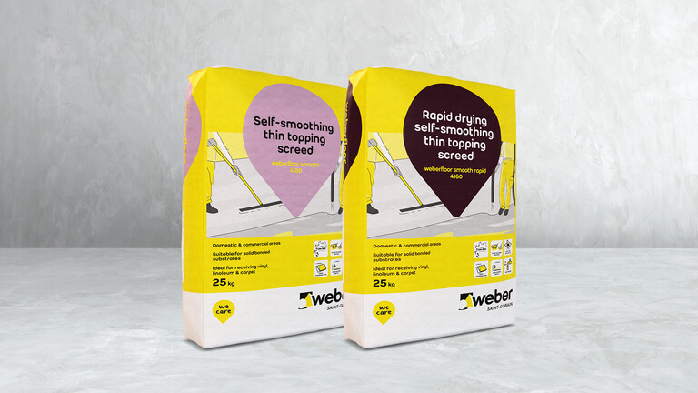 Thin topping screeds with Low Dust Technology™ Thin topping screeds with Low Dust Technology™